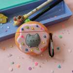 Donut Pusheen AirPods Case Kawaii Loot 